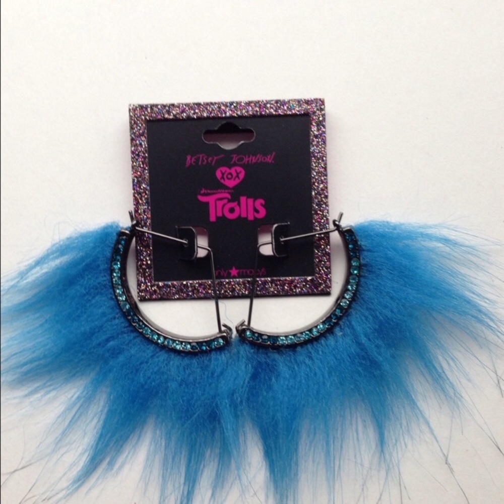 Betsy Johnson Trolls Earrings